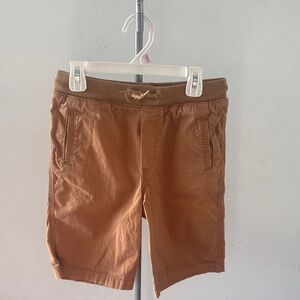 OshKosh B'gosh Brown Knit-Waist Pull-On Shorts